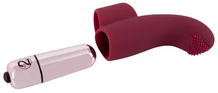 You2Toys Finger Vibe Silikonski Mini Masažer, 8.5 cm, Ljubičasti