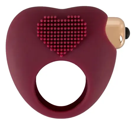 You2Toys Vibrating Ring Flexible Heart-Shaped Silicone, 6.5 cm