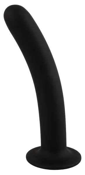 You2Toys Flexible Silicone Intimate Massager 12.6cm with Suction Cup Black