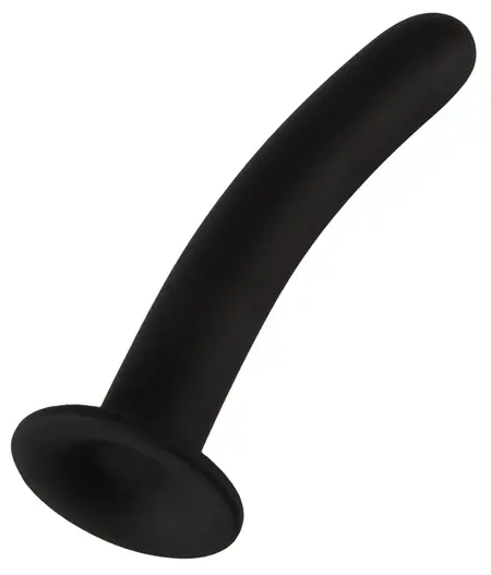 You2Toys Flexible Silicone Intimate Massager 12.6cm with Suction Cup Black