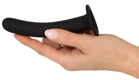 You2Toys Flexible Silicone Intimate Massager 12.6cm with Suction Cup Black