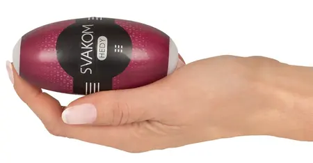 Svakom Hedy Flexible Intimate Sleeve Reusable Transparent 8.3 cm