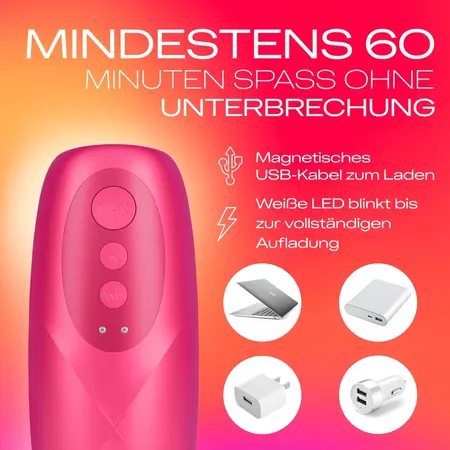 Durex Sensorial Ride & Vibe Intimate Silicone Device, 7 Vibration Modes, Black