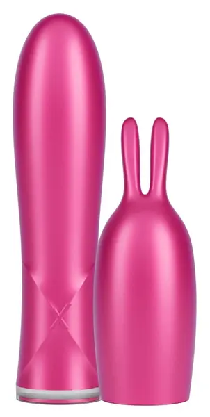 Durex Bunny 2in1 Mini Vibe & Tease Waterproof Rechargeable 10.5cm