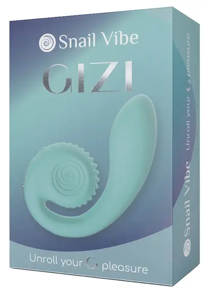 Snail Vibe Gizi Tiffany Dual Motor Flexible Silicone Massager 19cm