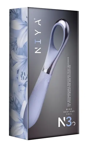 Rocks Off NIYA 3 Ergonomski Prstni Vibrator, Vodootporan, 10 Režima, Crni