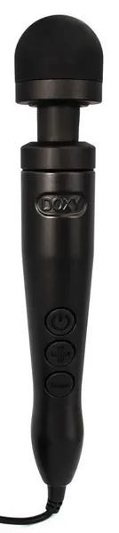 Doxy Die Cast 3 Massage Wand Matte Black - Powerful Mains-Powered Model