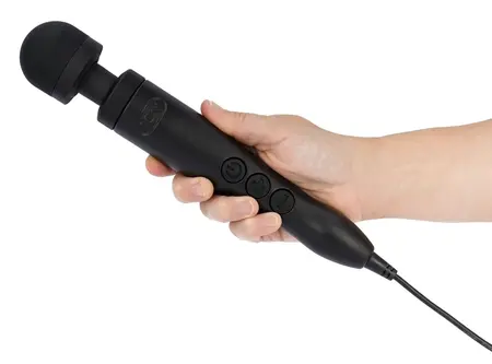 Doxy Die Cast 3 Massage Wand Matte Black - Powerful Mains-Powered Model