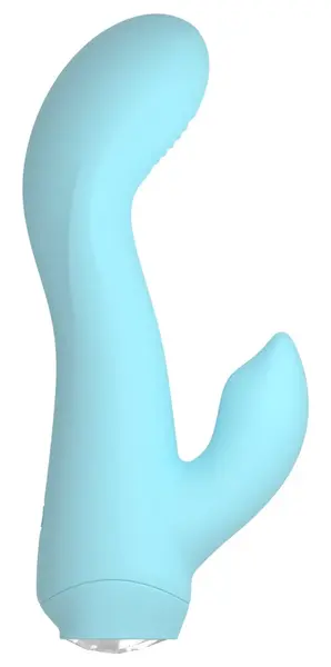 Cuties Mini Vibrator Plavi 4. Generacija - Kompaktni Dvostruki Soft Touch