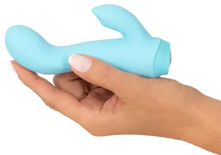 Cuties Mini Vibrator Plavi 4. Generacija - Kompaktni Dvostruki Soft Touch