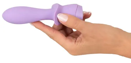 Cuties Mini Vibrator Purple Gen4 - Soft Silicone, 10 Modes, 13.6 cm