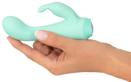Cuties Mini Vibrator 4.G Green - Kompaktni Fleksibilni Silikonski Model