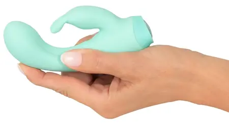 Cuties Mini Vibrator 4.G Green - Kompaktni Fleksibilni Silikonski Model
