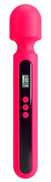 You2Toys Pink Sunset Digital Massage Wand - 10 Modes, Soft Touch, 29.8cm