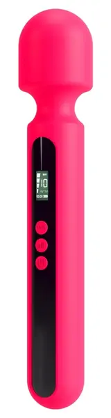 You2Toys Pink Sunset Digital Massage Wand - 10 Modes, Soft Touch, 29.8cm