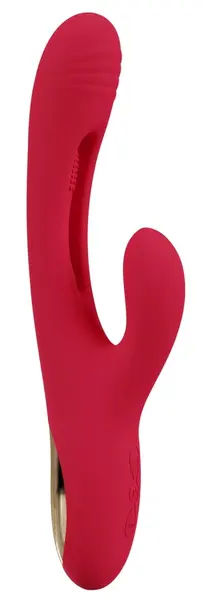 Sweet Smile Rabbit Flicking Intimni Sistem, Roze, 24.2cm, Silikon