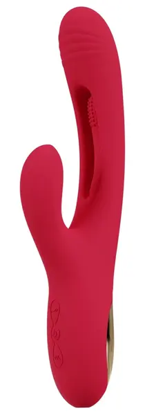 Sweet Smile Rabbit Flicking Intimni Sistem, Roze, 24.2cm, Silikon