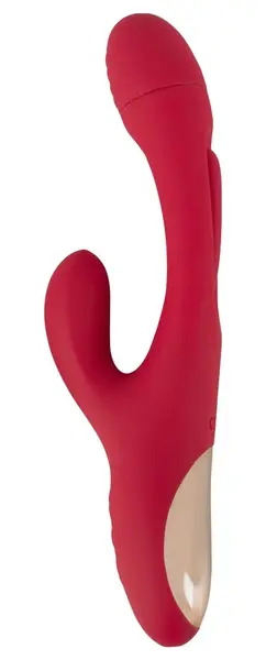 Sweet Smile Rabbit Flicking Intimni Sistem, Roze, 24.2cm, Silikon