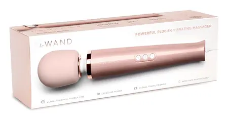 Le Wand Powerful Plug-In RoseG Intense Masažni Wand na Struju, 34cm