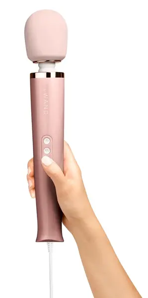 Le Wand Powerful Plug-In RoseG Intense Masažni Wand na Struju, 34cm