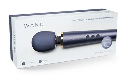 Le Wand Petite Navy Masažni Wand - Kompaktni Punjivi Masažer