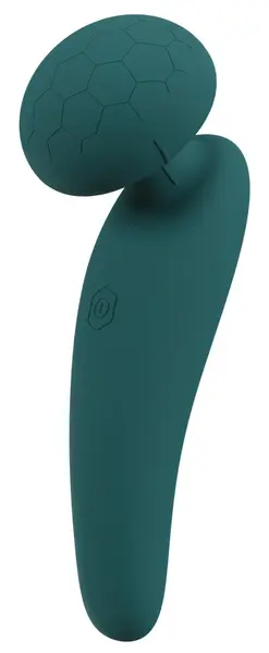 Sweet Smile Flexible Wand Kompaktni Punjivi Masažer, 10 Režima, Crni