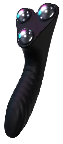 HOT StiVi Dvostrani Intimni Masažer, Silikon, Punjiv, 17cm