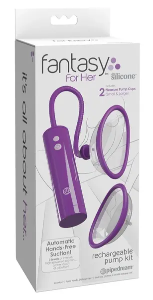 Fantasy For Her FFH Automatic Intimate Suction System Set USB Rechargeable