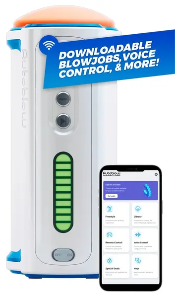 Autoblow AI+ Intimate Simulation System with UK Plug, App Control, 9 Modes