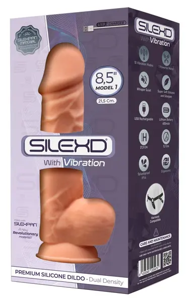 SilexD Model 1 Flexible Silicone Intimate Device 21.5cm Rechargeable