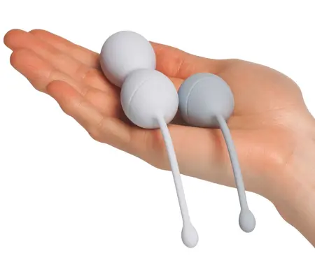 ohhcean Pleasure Balls Set Light Aqua Blue Eco-Friendly Silicone Duo