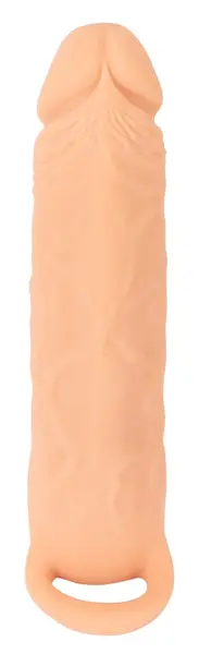 Nature Skin Extension & intimni sistem, veliki, fleksibilni TPE, 18,5 cm