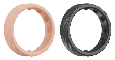 You2Toys 4in1 Silicone Support Ring Set 2pcs - Flexible & Textured