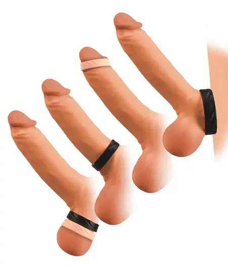 You2Toys 4in1 Silicone Support Ring Set 2pcs - Flexible & Textured