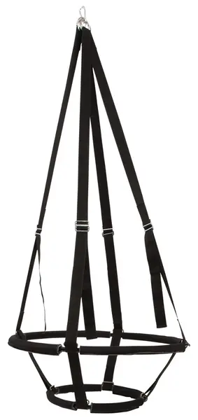 You2Toys Universal Support Swing Ring Adjustable 100kg Black Set