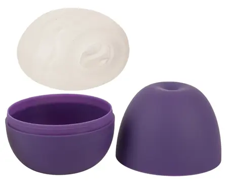 Skyn Stroke Compact Intimate Device with Flexible Sleeve and Lubricant