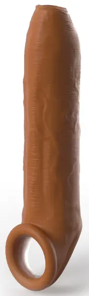 Fantasy X-Tensions Elite Uncut enhancer silikonski rukavac sa kaišem, 20,3 cm