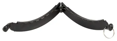Bad Kitty Adjustable Intimate Clamp with Detachable Chain Leash, Black