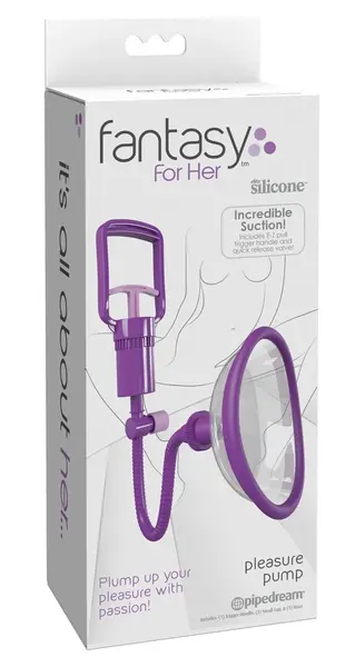 Fantasy For Her Manual Intimate Vacuum System Transparent 11 cm