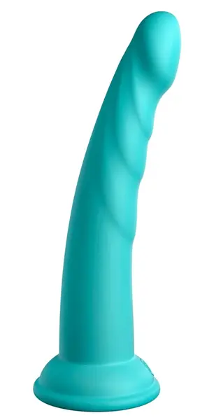 Dillio Platinum Slim Seven Teal 19.7 cm Anatomski Model, Silikon