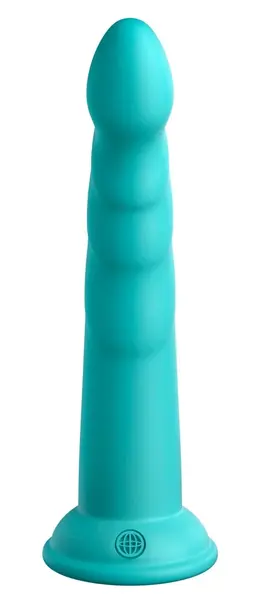 Dillio Platinum Slim Seven Teal 19.7 cm Anatomski Model, Silikon