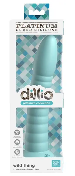 Dillio Platinum Wild Thing Teal 7'' Silikonski Intimni Model
