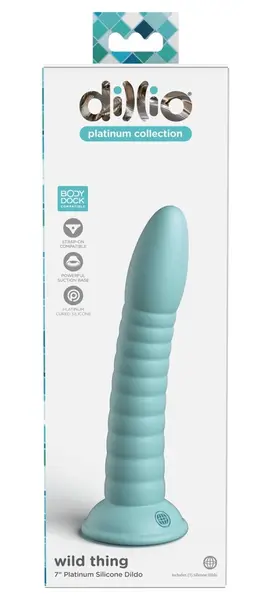 Dillio Platinum Wild Thing Teal 7'' Silikonski Intimni Model