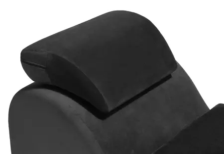 Liberator Esse Lounger – Ergonomski Intimni Nameštaj sa Naslonom za Glavu, Crna