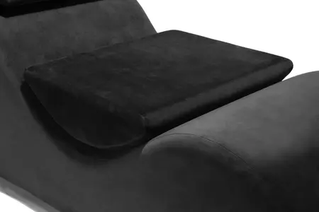 Liberator Esse Lounger – Ergonomski Intimni Nameštaj sa Naslonom za Glavu, Crna