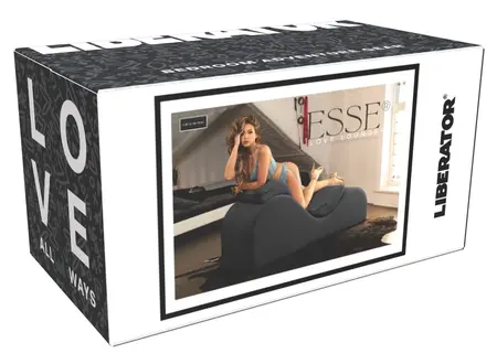 Liberator Esse Lounger – Ergonomski Intimni Nameštaj sa Naslonom za Glavu, Crna
