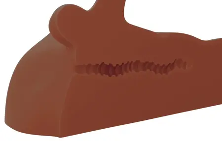 PDX Plus Perfect Ride Brown Intimate Torso Model, Flexible Design, 4.7 kg