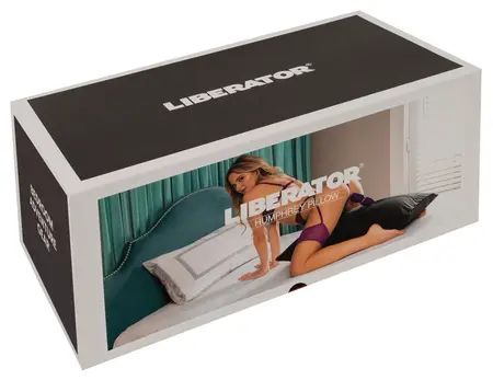 Liberator Humphrey Black Ergonomic Intimate Cushion Microfiber Cover