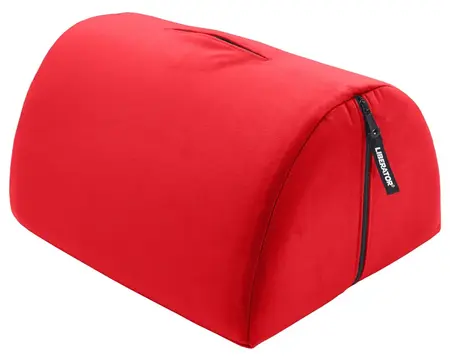Liberator BonBon Red Intimate Support Pillow, Washable Microfiber Cover