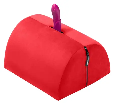 Liberator BonBon Red Intimate Support Pillow, Washable Microfiber Cover